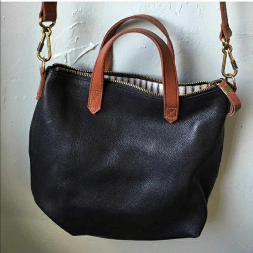 ISO MADEWELL transport crossbody w/stripe